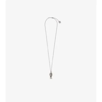 Collana con ciondolo a forma di cavaliere