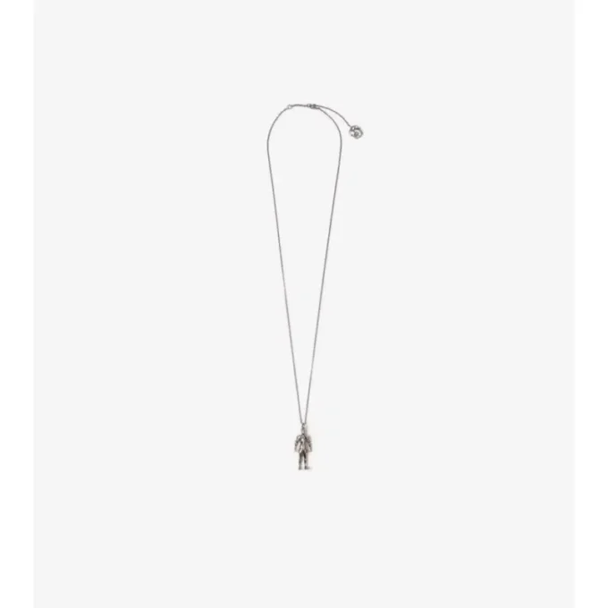 Collana con ciondolo a forma di cavaliere