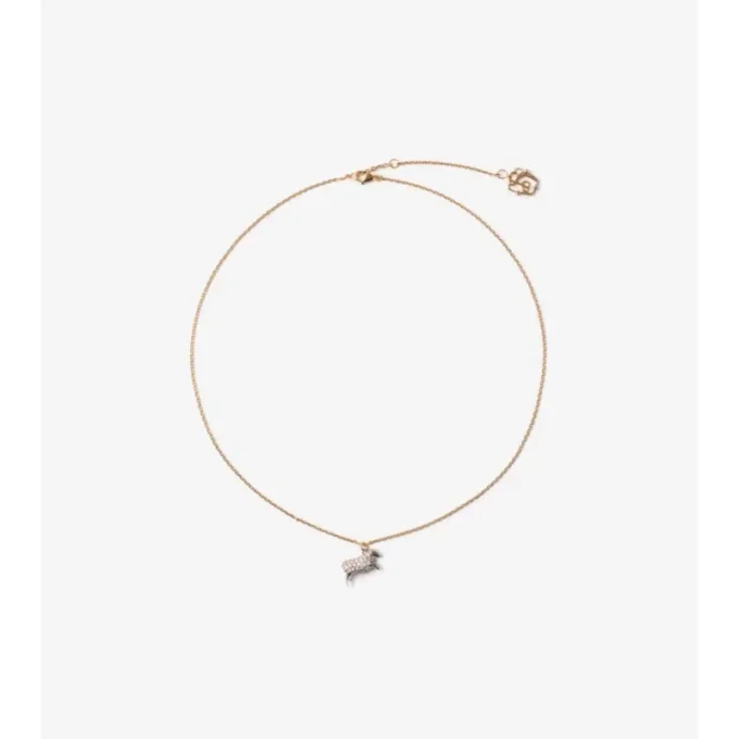 Collana con ciondolo a forma di pecora 