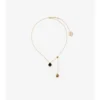 Collana con ciondolo a scudo in onice