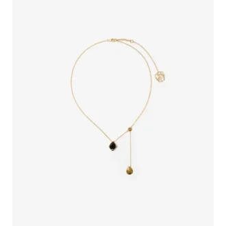 Collana con ciondolo a scudo in onice
