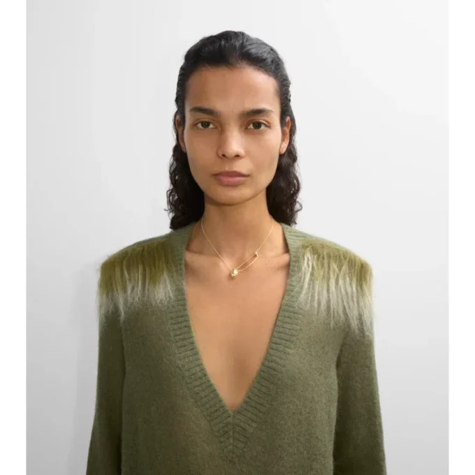 Collana con ciondolo a scudo in onice