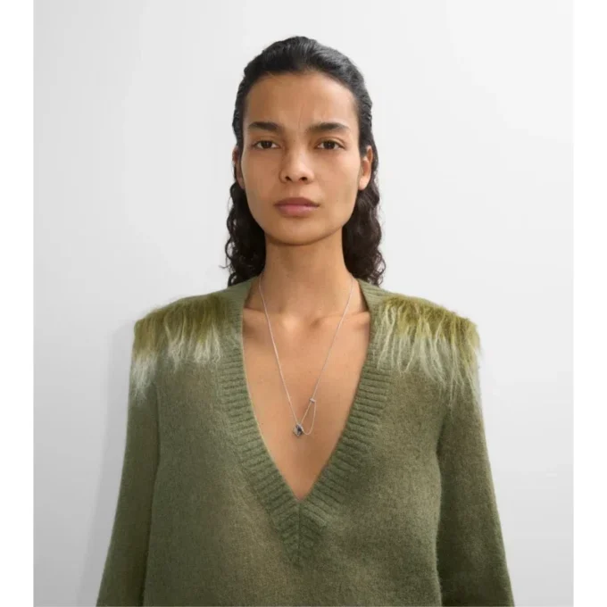 Collana con ciondolo a scudo in onice