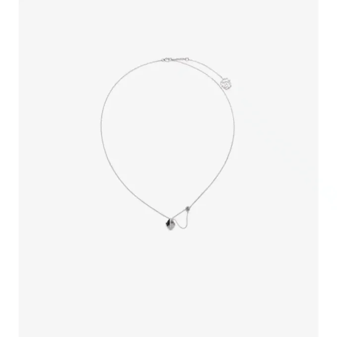 Collana con ciondolo a scudo in onice