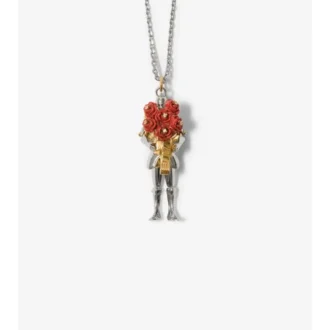 Collana con ciondolo Knight Rose 