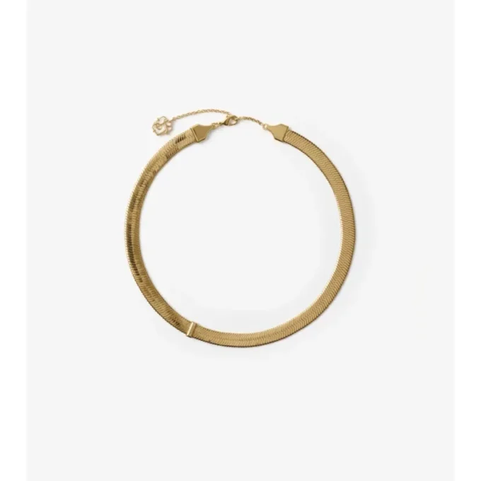 Collana con stampa a quadri