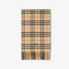 Coperta in cashmere con motivo a quadri