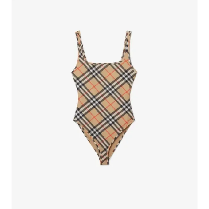 Costume da bagno a quadri