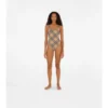 Costume da bagno a quadri