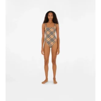 Costume da bagno a quadri