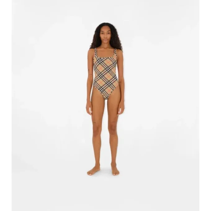 Costume da bagno a quadri