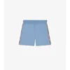 Costume da bagno con rifiniture a quadri
