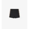 Costume da bagno con rifiniture a quadri