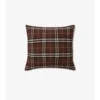 Cuscino in cashmere con motivo a quadri