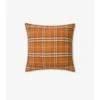 Cuscino in cashmere con motivo a quadri