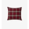 Cuscino in cashmere con motivo a quadri