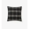 Cuscino in lana e cashmere con motivo a quadri