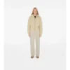 Felpa con cappuccio e zip in cotone Check Label