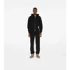 Felpa con cappuccio e zip in cotone Check Label