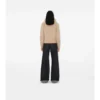 Felpa con cappuccio e zip in cotone Check Label