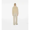 Felpa con cappuccio e zip in cotone Check Label