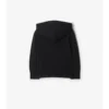 Felpa con cappuccio e zip in cotone EKD