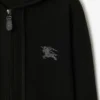 Felpa con cappuccio e zip in lana