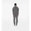Felpa con cappuccio e zip in misto cashmere