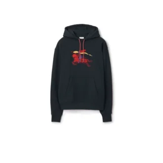 Felpa con cappuccio in cotone EKD