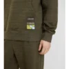 Felpa con cappuccio in cotone Landscape Label