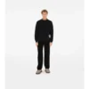 Felpa in cotone Check Label