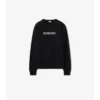 Felpa in cotone con logo