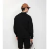 Felpa in cotone con logo