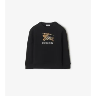 Felpa in cotone con motivo EKD Check