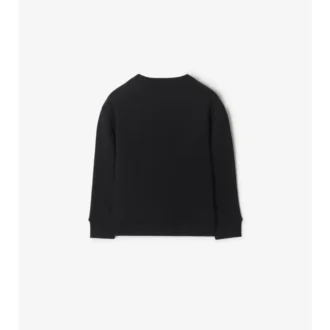Felpa in cotone con motivo EKD Check