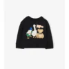 Felpa in cotone con Thomas Bear e i suoi amici