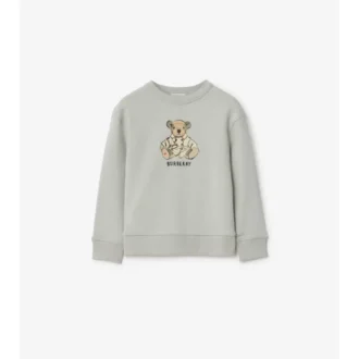 Felpa in cotone Trench Bear