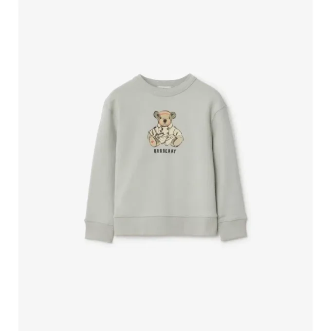 Felpa in cotone Trench Bear