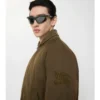 Giacca bomber in gabardine