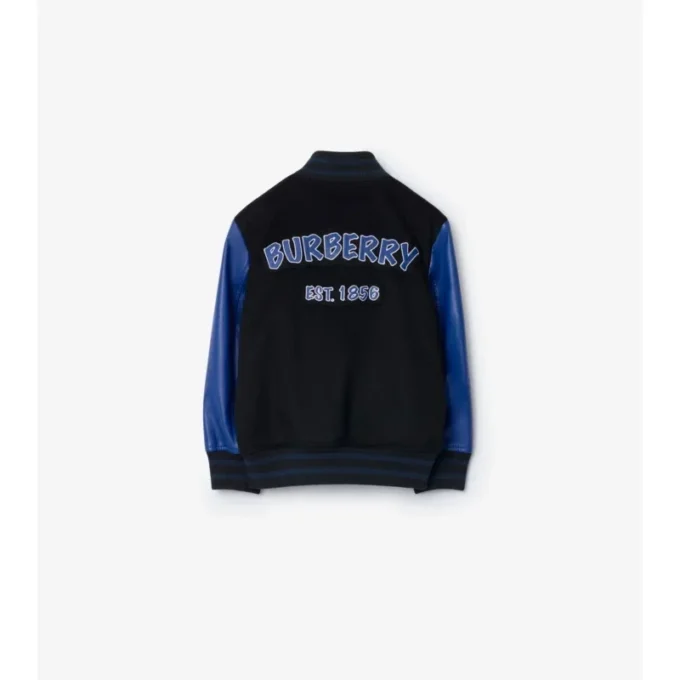 Giacca bomber in lana e cashmere