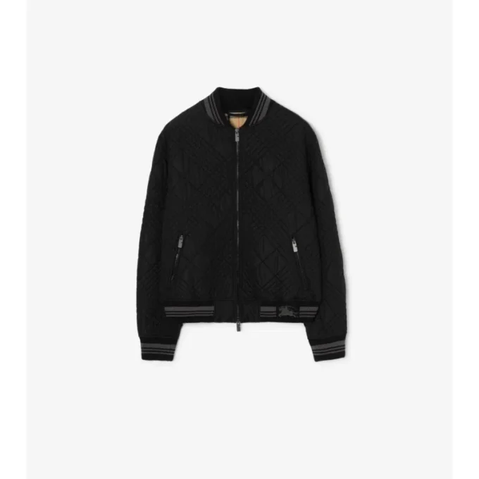 Giacca bomber Rakewood con micro-punto a quadri
