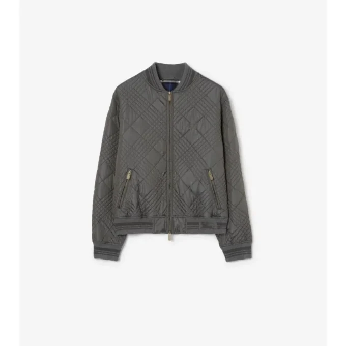 Giacca bomber Rakewood con micro-punto a quadri