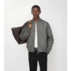 Giacca bomber Rakewood con micro-punto a quadri