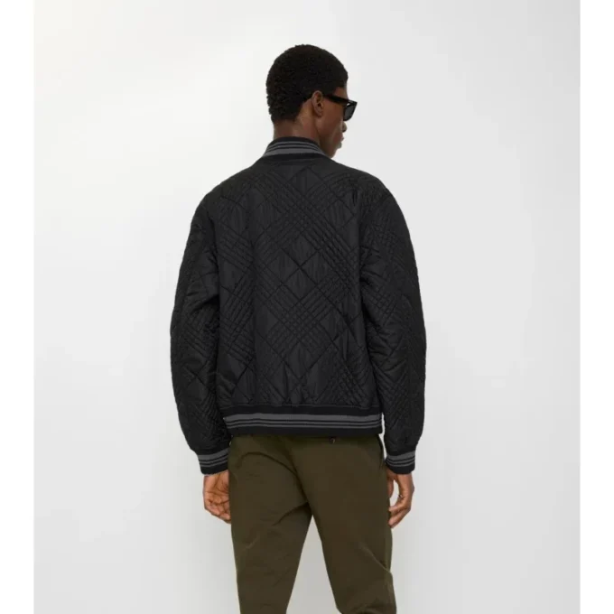 Giacca bomber Rakewood con micro-punto a quadri