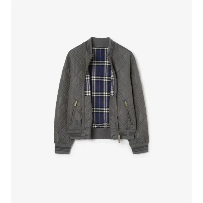 Giacca bomber Rakewood con micro-punto a quadri