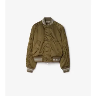 Giacca bomber reversibile in nylon
