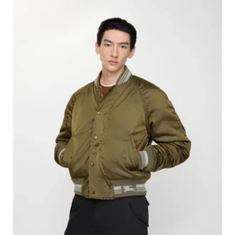 Giacca bomber reversibile in nylon
