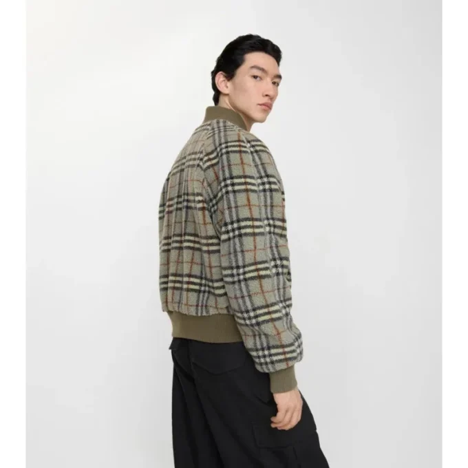 Giacca bomber reversibile in nylon