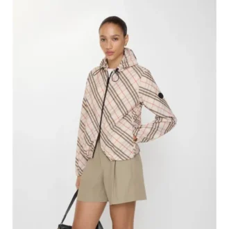 Giacca con cappuccio Check Salcombe 
