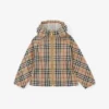 Giacca con cappuccio in cotone Vintage Check